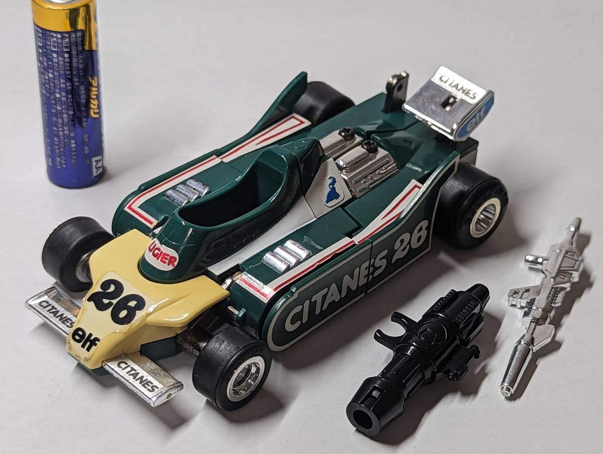 タカラ ダイアクロン カーロボット NO.16 F-1・リジェJS11 超合金 