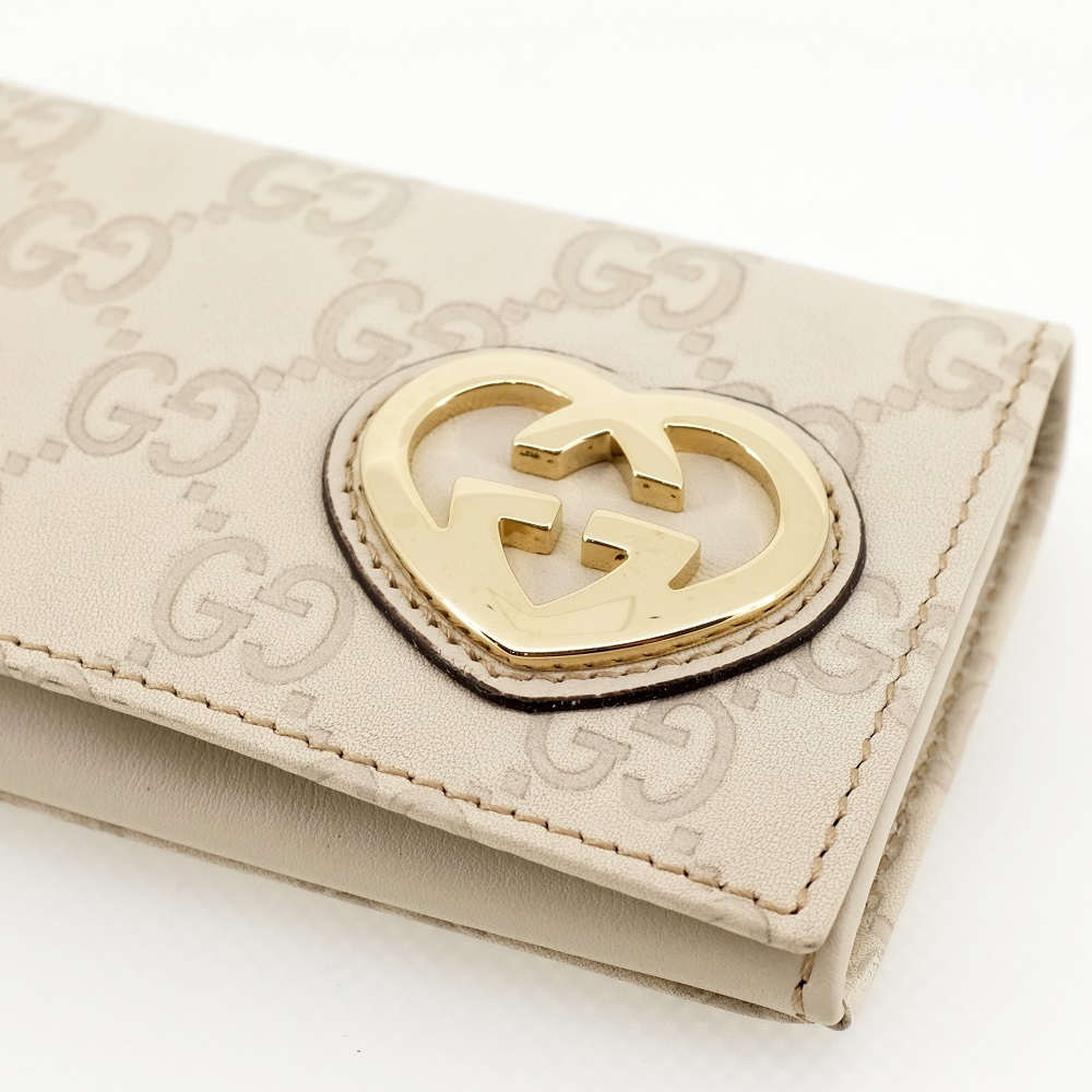 未使用品】GUCCI グッチ ラブリーライン グッチシマ カードケース 名刺