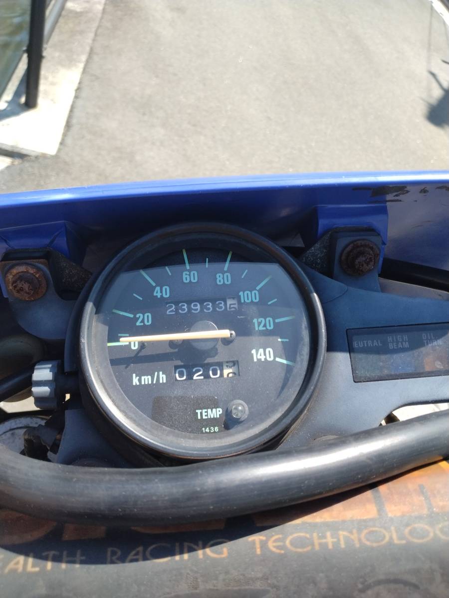 個人出品〕兵庫県 KDX125 希少2スト KAWASAKI オフロード