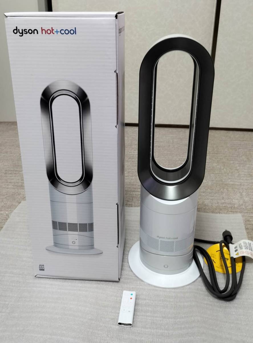 美品 超美品Dyson Hot + Cool AM09 ファンヒーター [ホワイト 美品 超美品Dyson Hot + Cool AM09 ファンヒーター [ホワイト