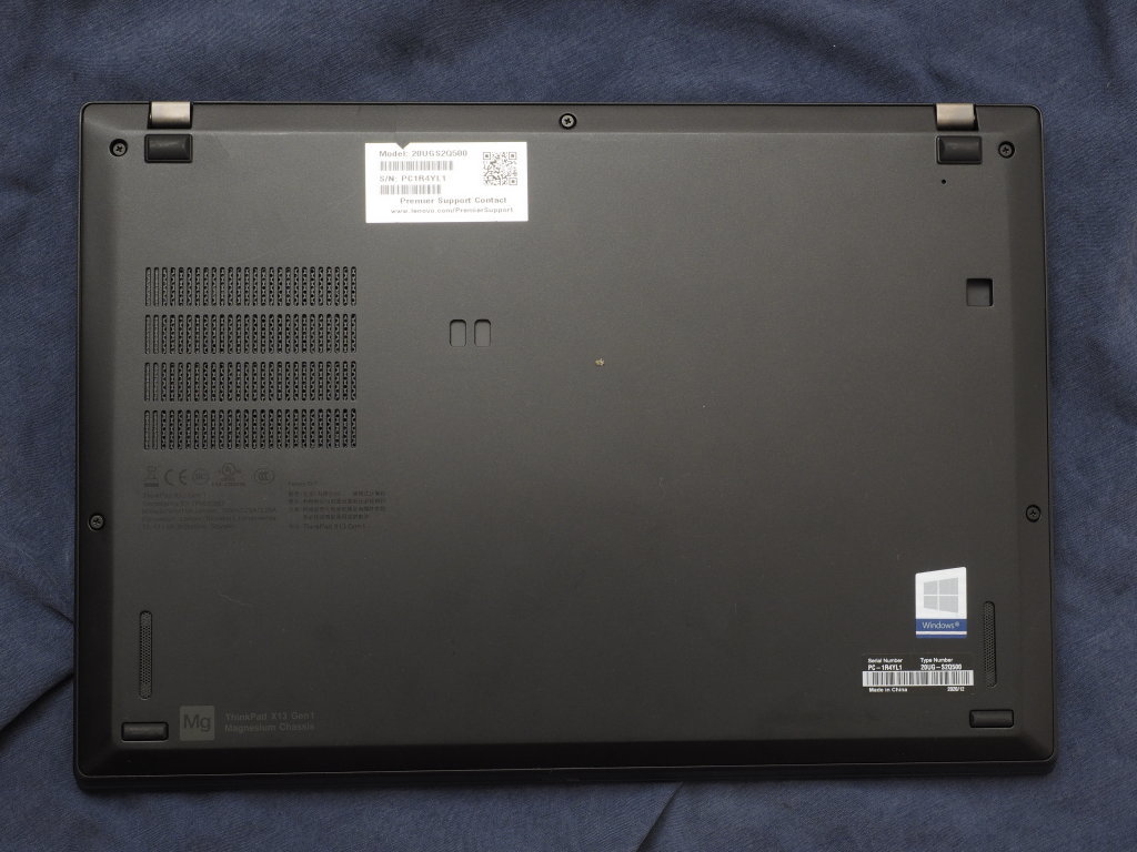 ThinkPad X13 Gen 1 (AMD)【ジャンク】 ThinkPadX13Gen1(AMD)ジャンク