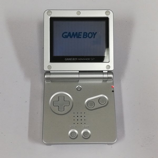 ゲームボーイアドバンスSP gH816a [箱説有] GBASP ゲームボーイアドバンスSP 本体 プラチナ