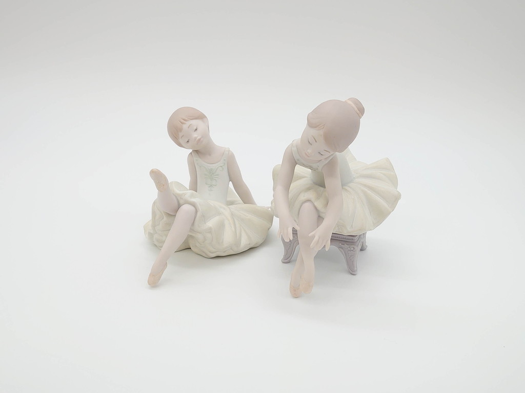 LLADRO リヤドロ くつろぎ リトルバレリーナ 陶器人形 公式