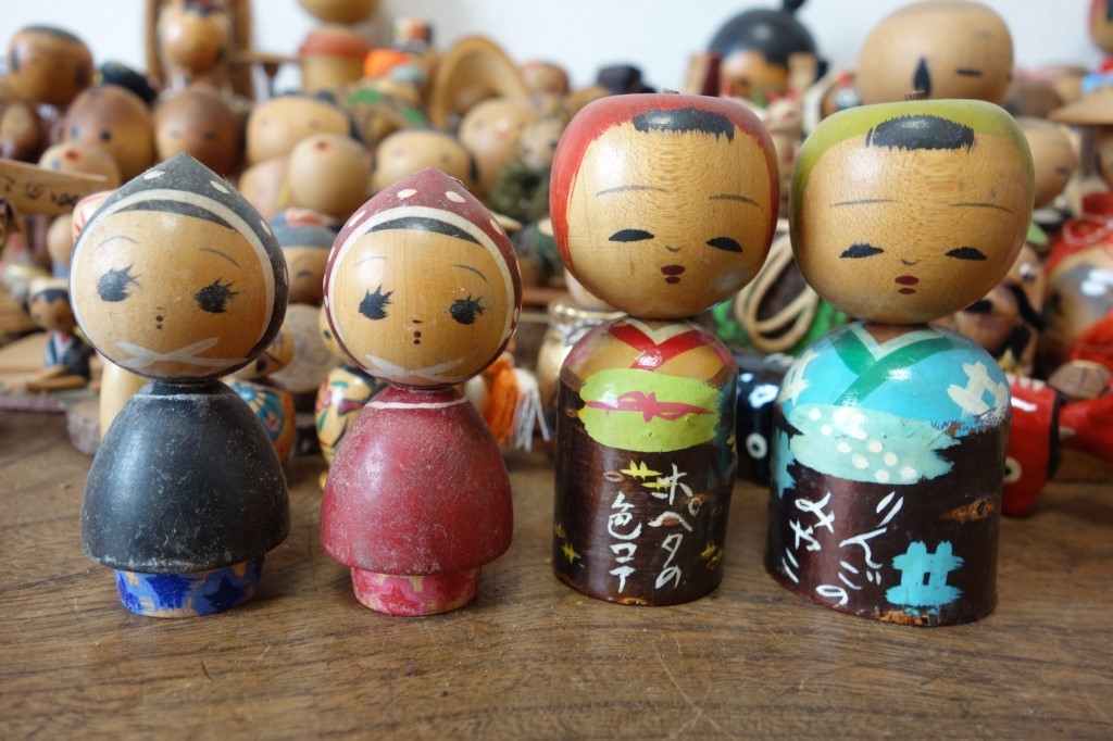 昭和レトロ お土産こけしまとめて91体◇民芸品 郷土玩具 人形温泉土産