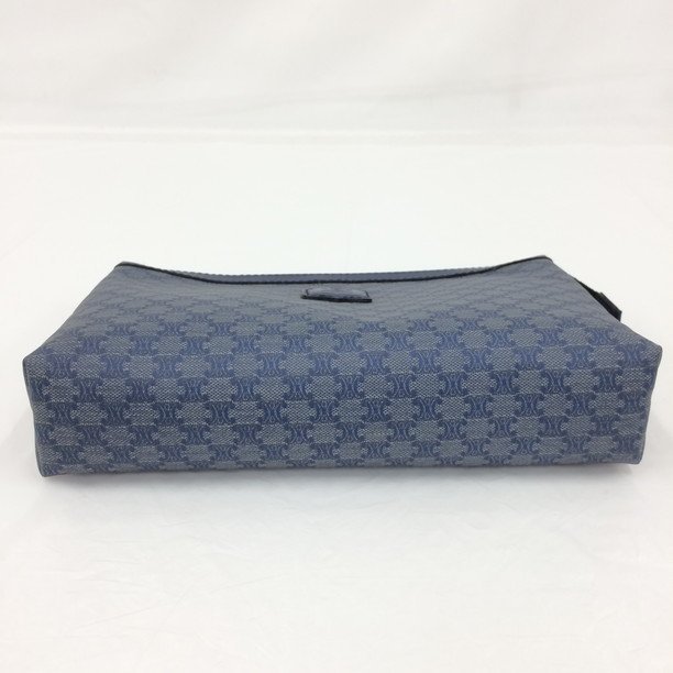 CELINE ポーチ　マカダム　ロゴポーチ 中型 CELINE ポーチ マカダム ロゴポーチ 中型 VINTAGE CELINE