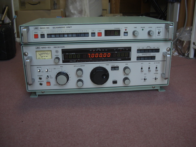 日本無線 JRC NRD-93とNDH-93 プロ用受信機の中古美品(受信機)｜売買 