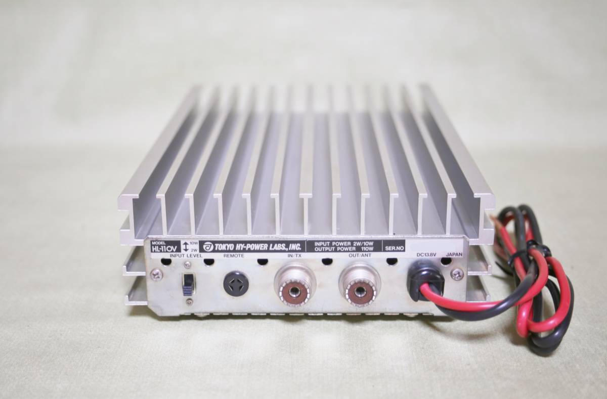 東京ハイパワー HL-110V 144MHz オールモード リニアアンプ 110W
