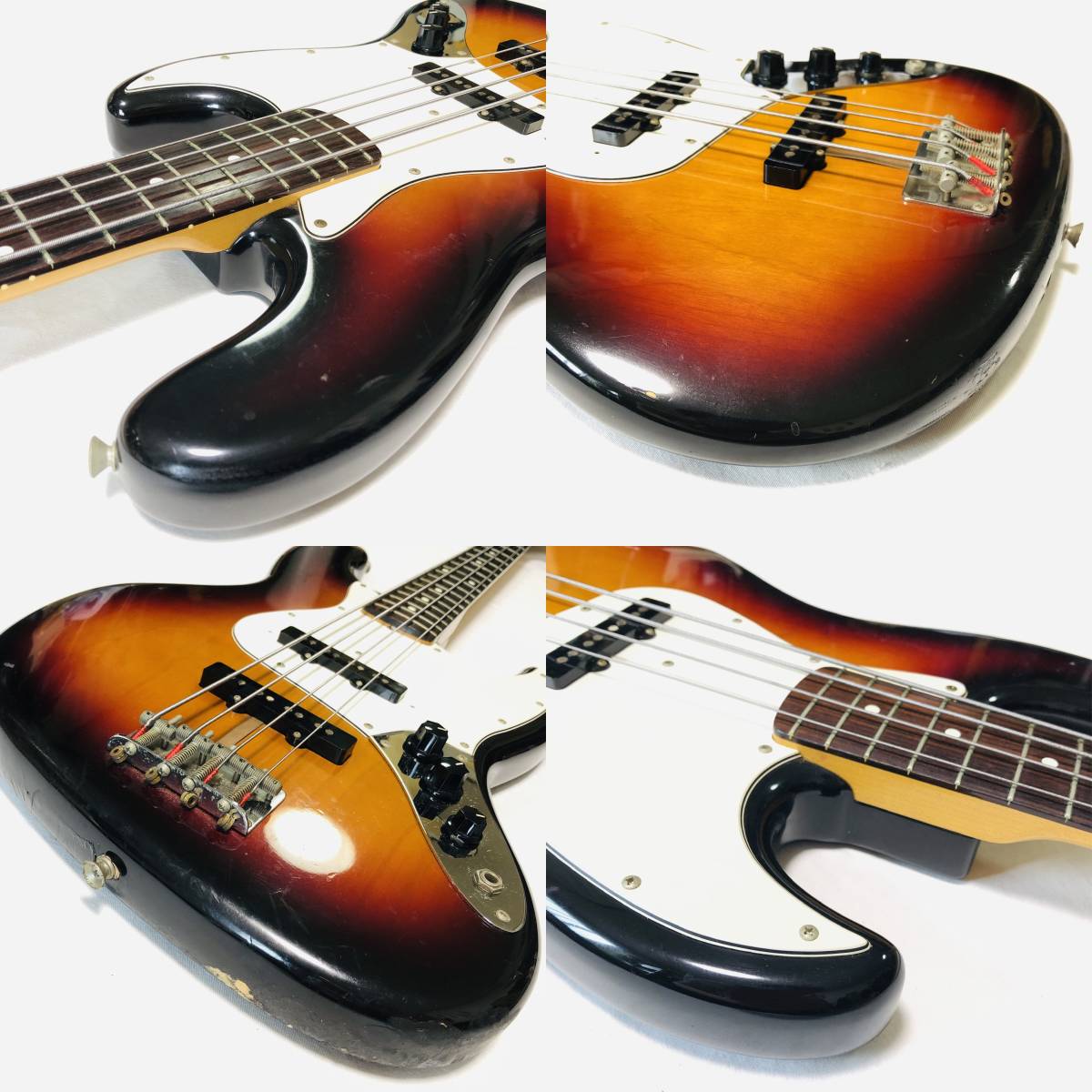 ジャズベースソリッドJBtype オールラッカー 上位機種 Fender JB62-95 Jazz Bass 1986 1989 JAPAN Lacquer Finish