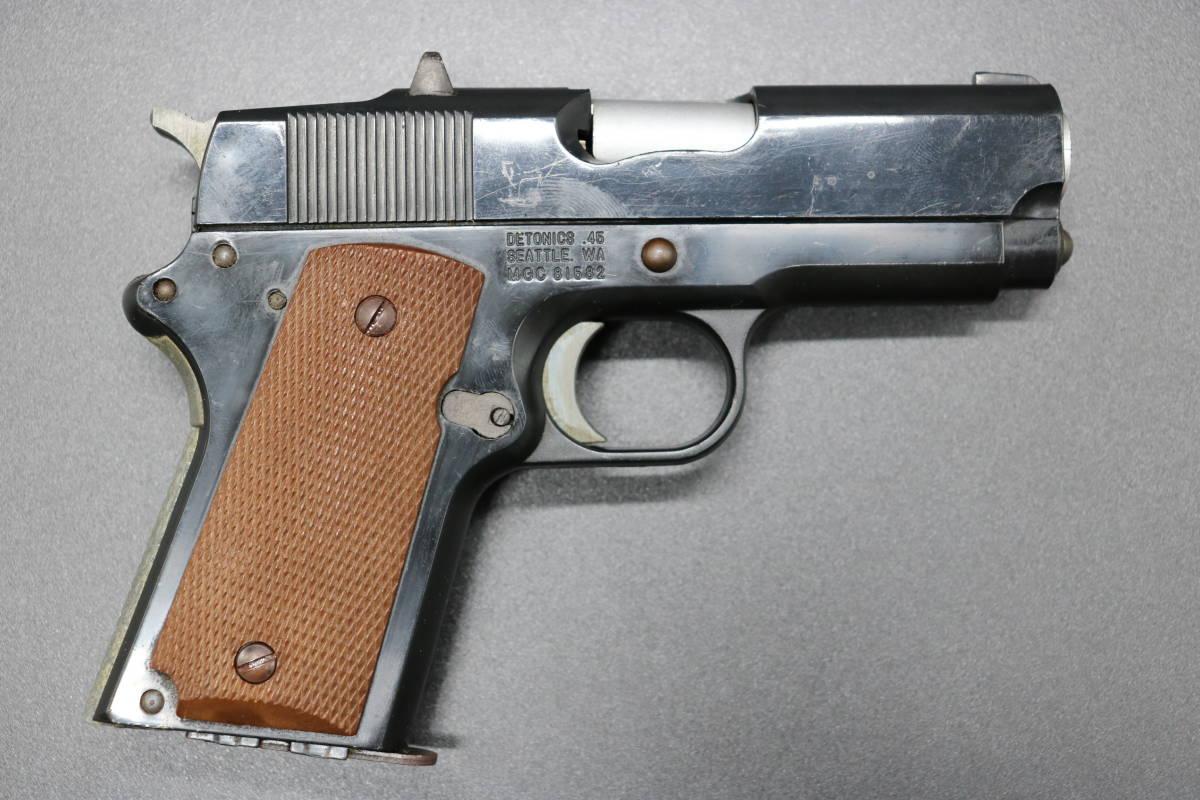 usA-071【MGC】モデルガン DETONICS45 デトニクス COMBAT MASTER　現状品　SPGマーク有