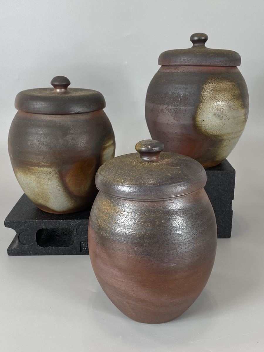 備前焼 水指 行吉素心