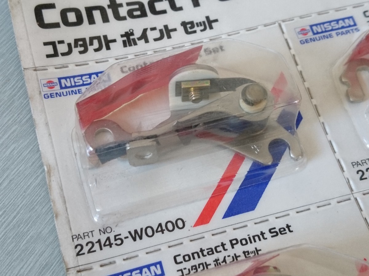 当時物【日産純正 コンタクトポイントセット10個】旧車 レトロ 昭和  