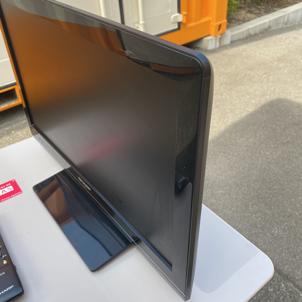 SHARP 液晶テレビ AQUOS 22V型　LC-22K7 リモコン　B-CASカード付 中古品　動作確認済　