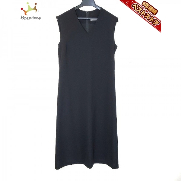 ベイジ BEIGE サイズ2 M - 黒 レディース Vネック/ノースリーブ/ロング ワンピース