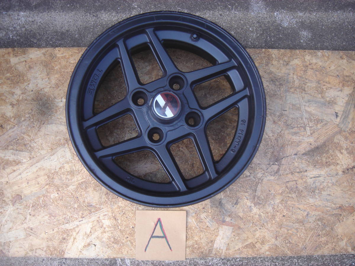 トムス 井桁ホイール 14X6J 4穴 PCD114.3 オフセット約 