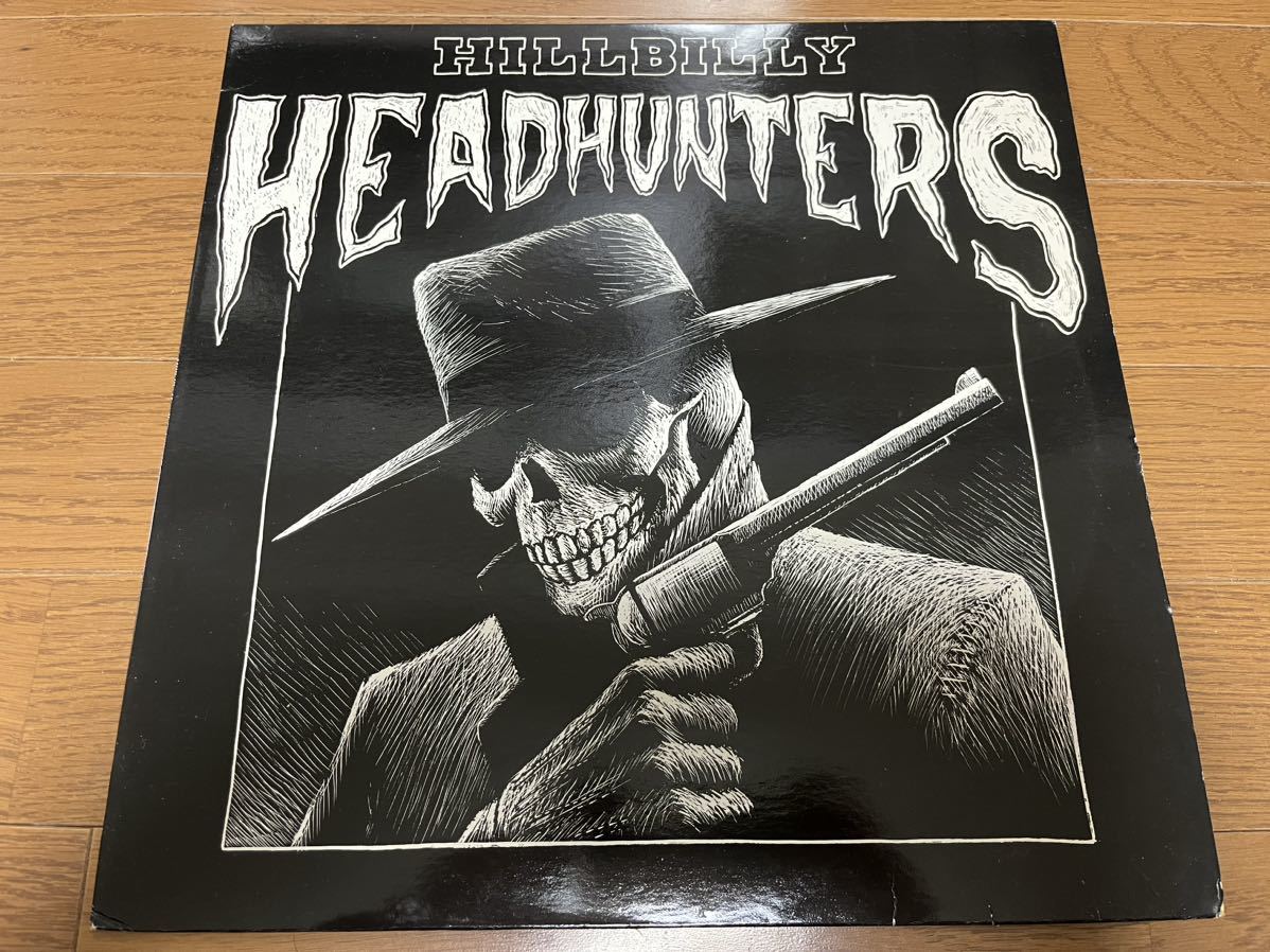 レコード HILLBILLY HEADHUNTERS/1990年1st LPイエローラベル