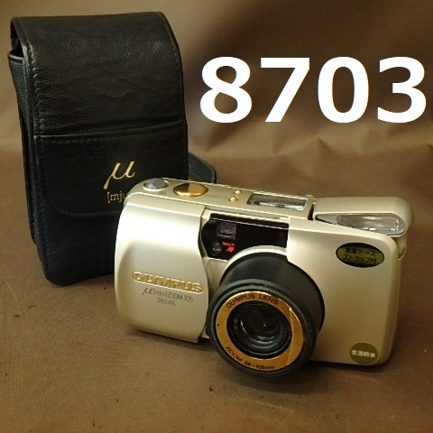 OLYMPUS μ[mju] ZOOM 105 DELUXE 動作品 新品電池 ⭐️動作品