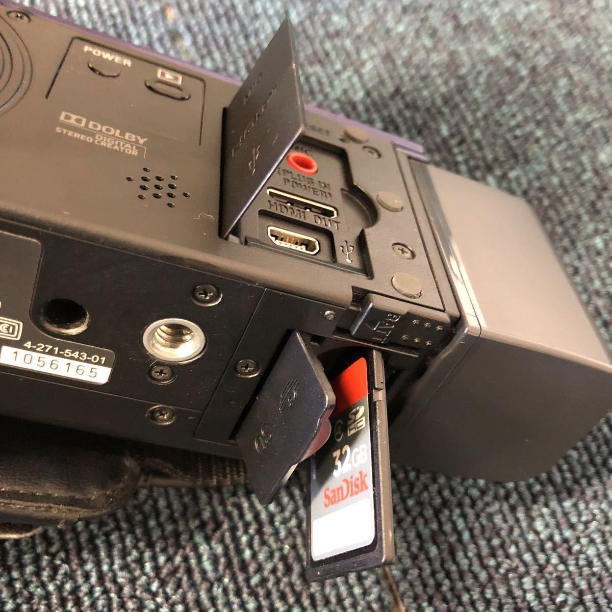 SONY HDR-CX180 ハンディカム デジタルビデオカメラ 生産終了品 HDR