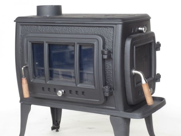 CENTER 薪ストーブ 鋳鉄製 センターストーブ 小 レトロストーブ