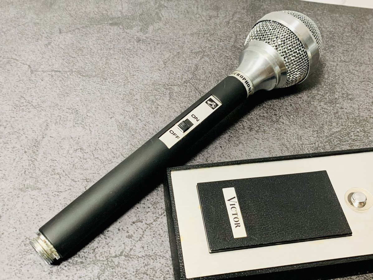 Victor ダイナミックマイク MD-111HL Victor ビクター マイク MD-111HL DYNAMIC MICROPHONE ダイナミック