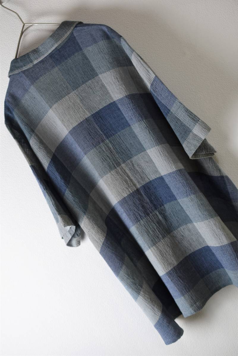 コットンハウスアヤ CottonHouseAya 日本製 麻100％ チェック柄リネン