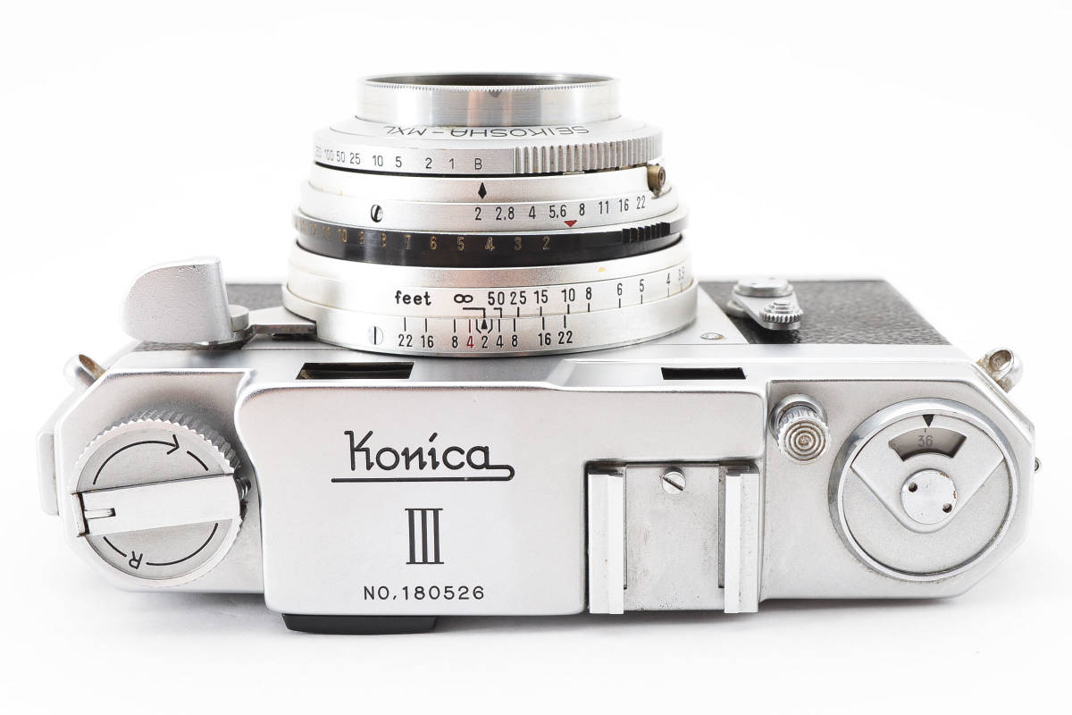 ☆極上美品☆コニカ KONICA III Hexanon 48mm f2 ☆シャッター全速OK☆#