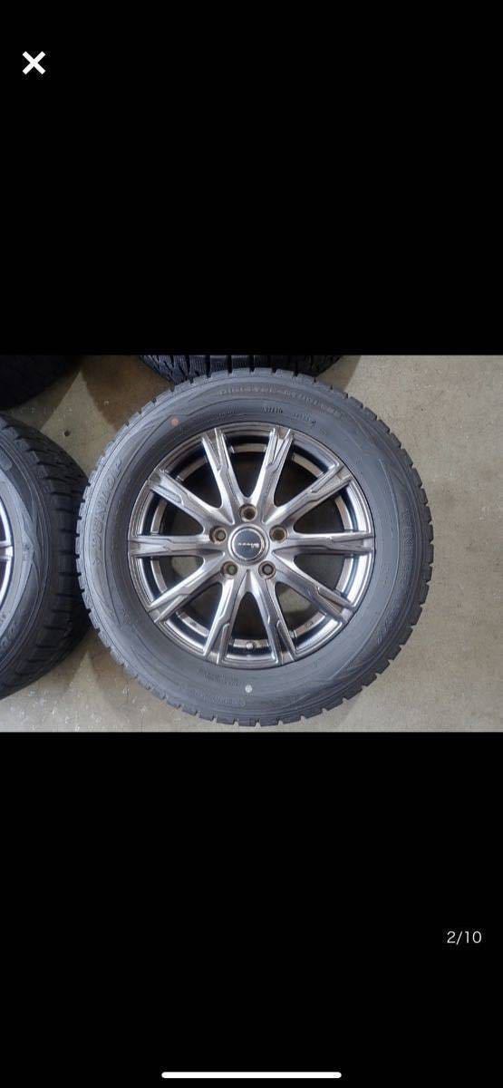 215/60R16】オデッセイ エスティマ ヴェゼルなどに 中古スタッドレス