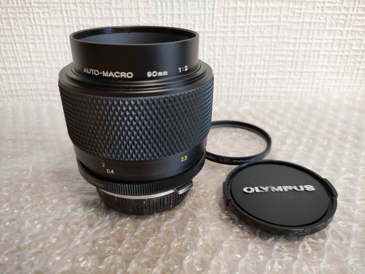 名玉OLYMPUS OM 90mmf2.0 マクロ 単焦点レンズ OM ZUIKO AUTO MACRO 90㎜
