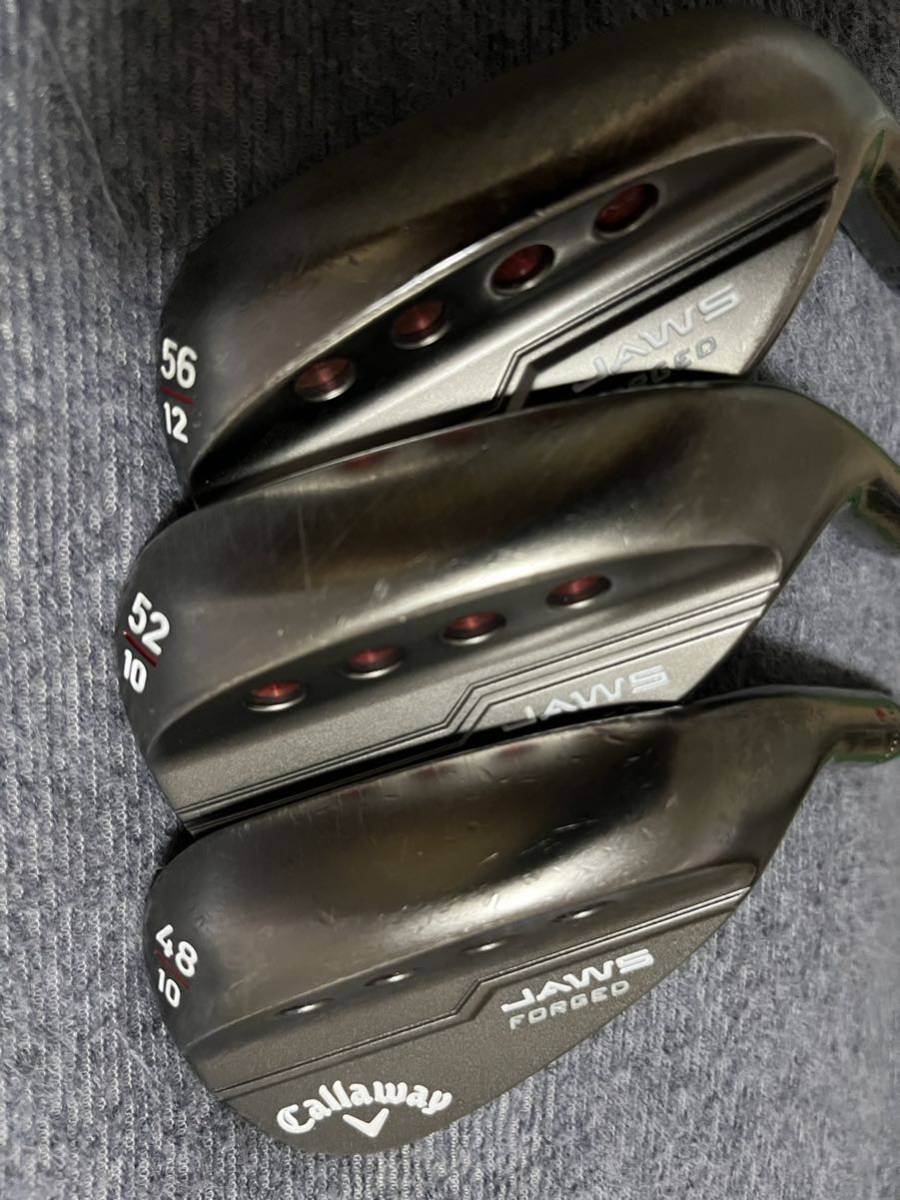 JAWS キャロウェイ FORGED 右 48度Callaway 希少3本セット