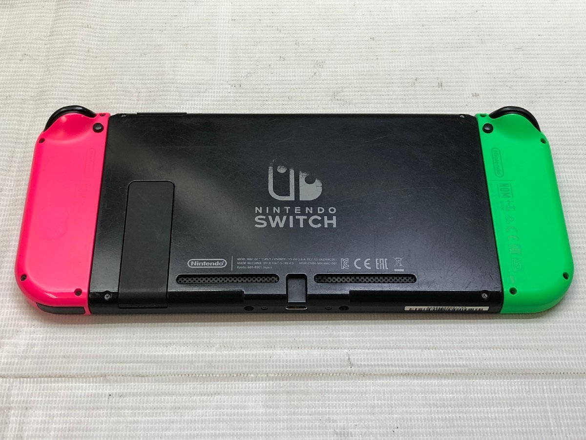 ジャンク 1円スタート NintendoSwitch ニンテンドースィッチ ピンク
