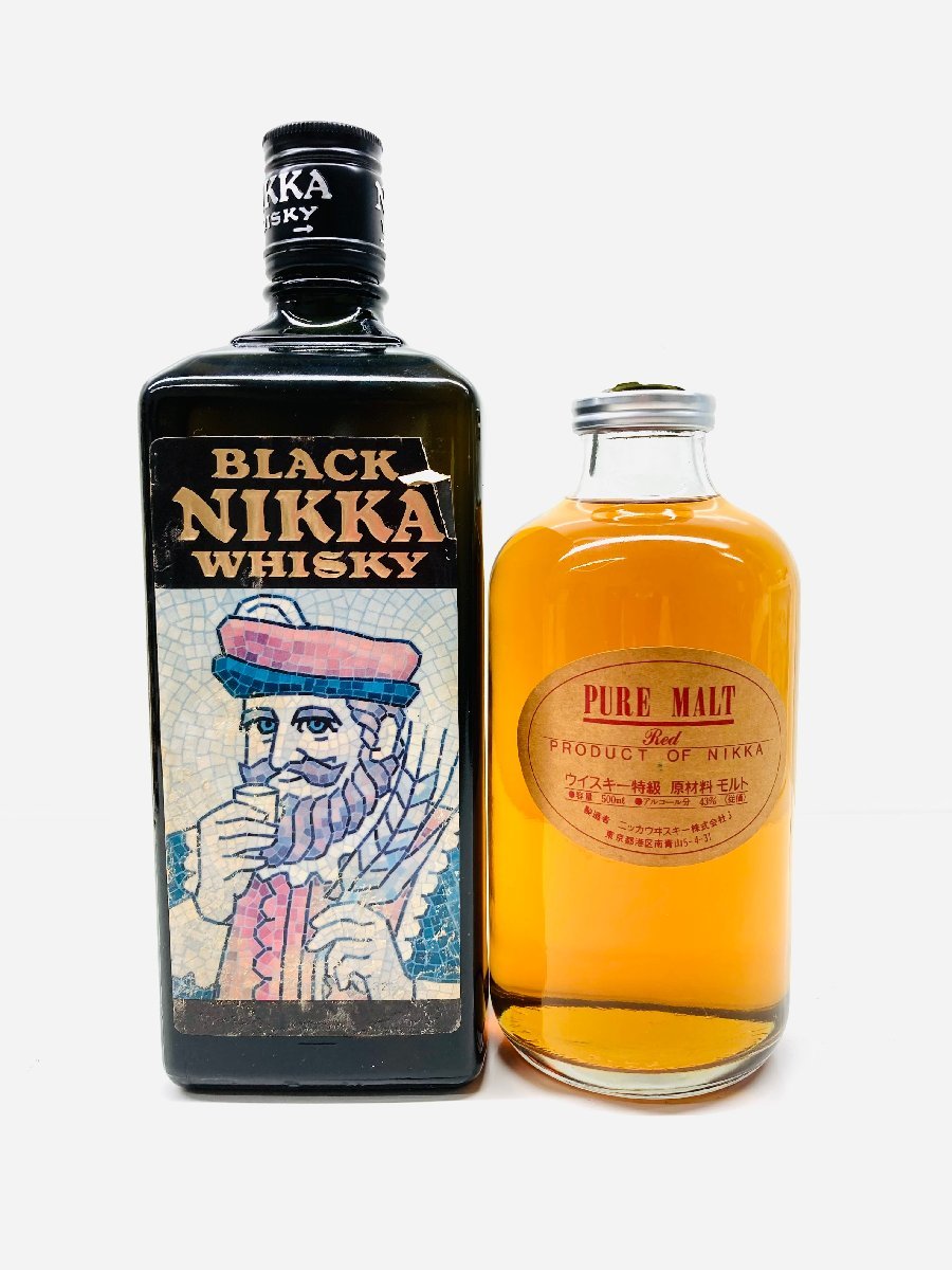 未開栓 ウィスキー 5本 まとめ BLACK NIKKA/PURE MALT/Suntory RESERVE