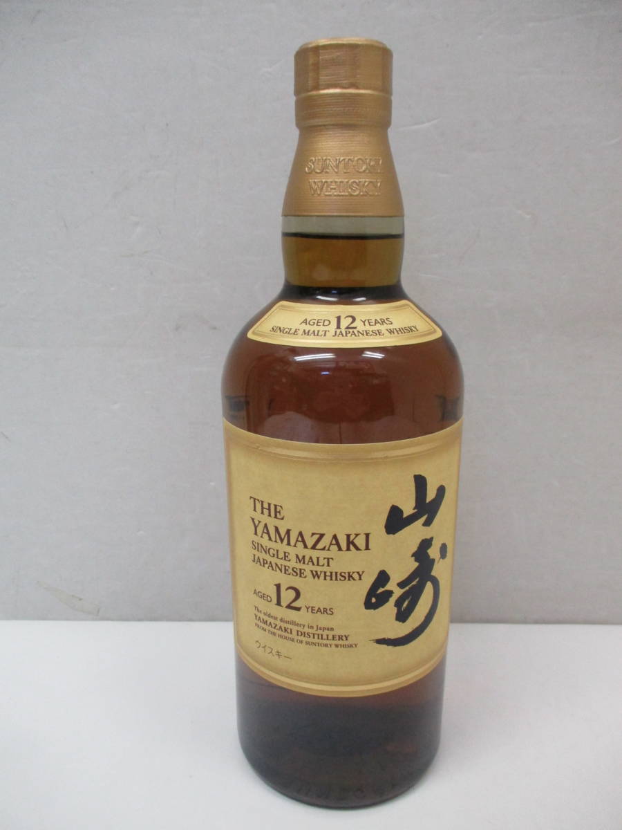 山崎 12年 700ml 未開栓 ラベルキズ小 【公式通販】