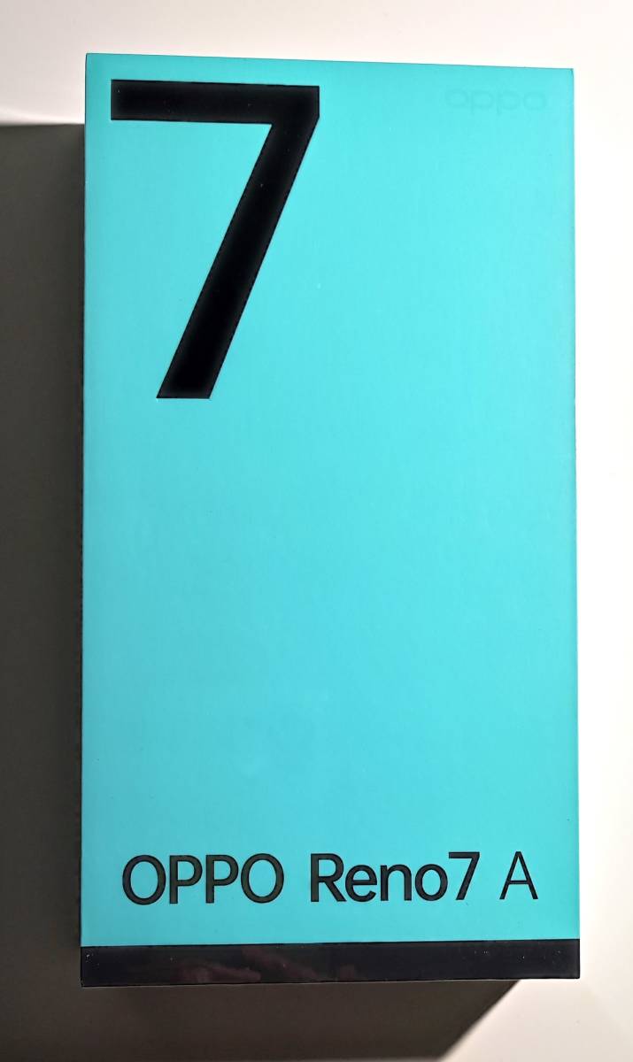 OPPO RENO7 A NA ドリームブルー OPPO - 【新品未開封】OPPO Reno 7A ドリームブルー SIM 新品未開封 OPPO Reno7 A Reno7A ドリームブルー