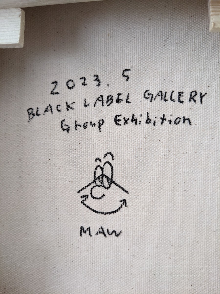 真作】 MAW マウ オリジナル キャンバス 一点物 作品 検 kyne kaws 