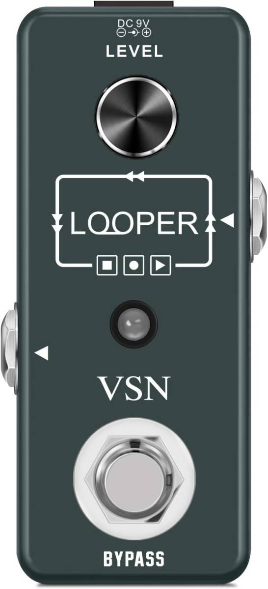 【限定セール，送料無料】 VSN Looper Pedal-Unlimited Overdubs - 10 Minutes of Looping - USB to Import and Export Loop - Imported from U.S. - New Item(エフェクター)｜売買されたオークション情報、yahooの商品情報をアーカイブ公開 - オークファン エフェクター