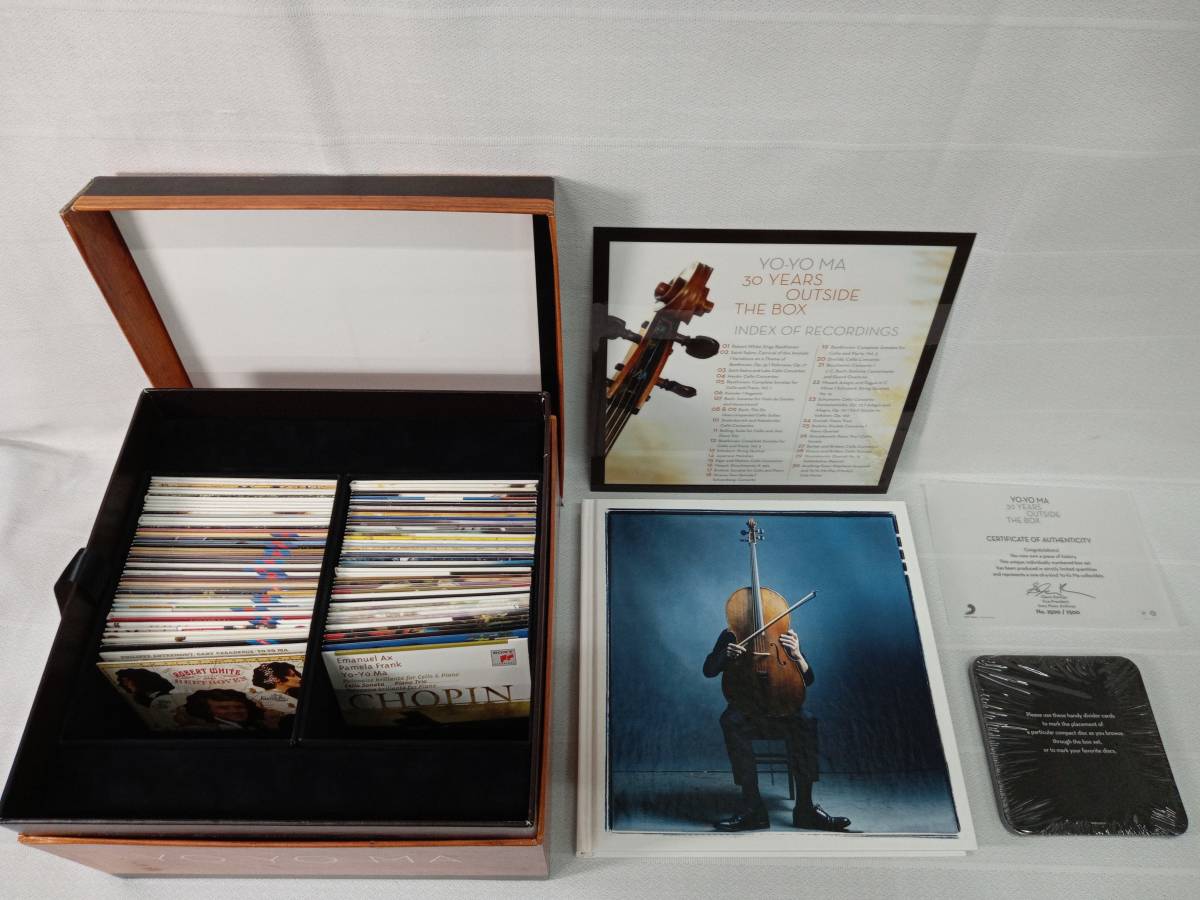 CD 欠けあり！ ヨーヨーマ YOYO-MA 30YEARS CDコレクション廃盤