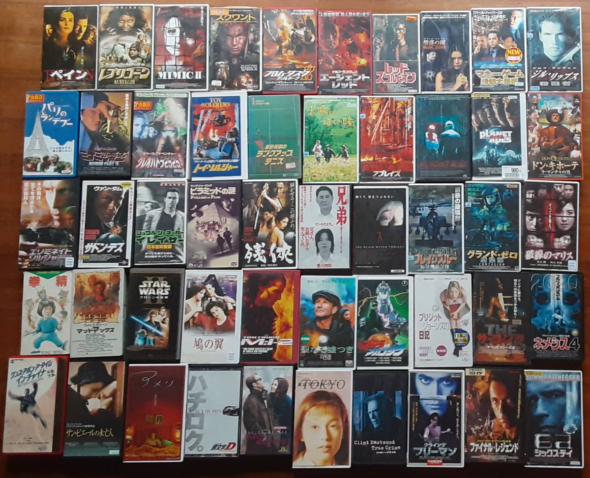 ☆ビデオテープ VHS ビデオ☆大量45本セット☆第2弾☆いろいろ 