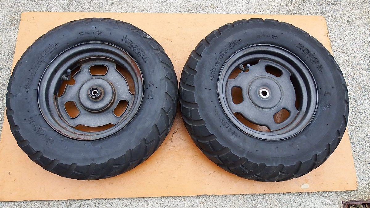AF58 ズーマー ホイール 前後 セット 純正 AF58 ZOOMER ズーマー AF58 ズーマー ホイール 前後 セット 純正 AF58 ZOOMER ズーマー