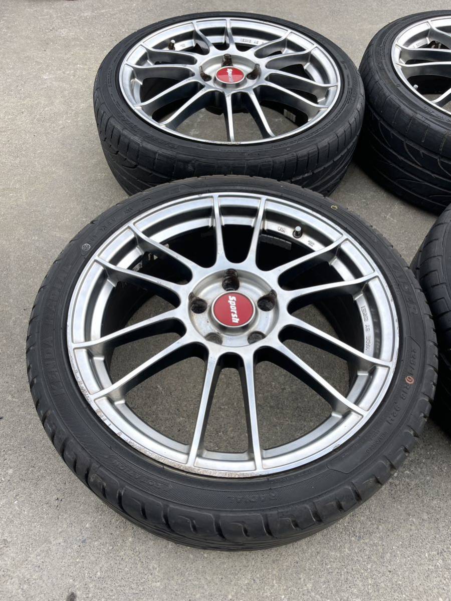 ENKEI SPORSH エンケイ スポルシュ 18インチアルミホイール 7.5J +50  