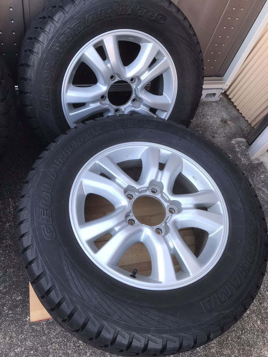 ランドクルーザー シグナス 純正アルミホイール 275/60R18