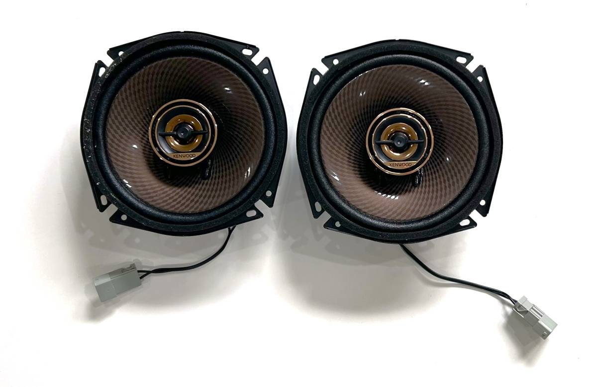 ケンウッド KENWOOD KFC-RS174 17センチスピーカー 美品 No,1(17cm