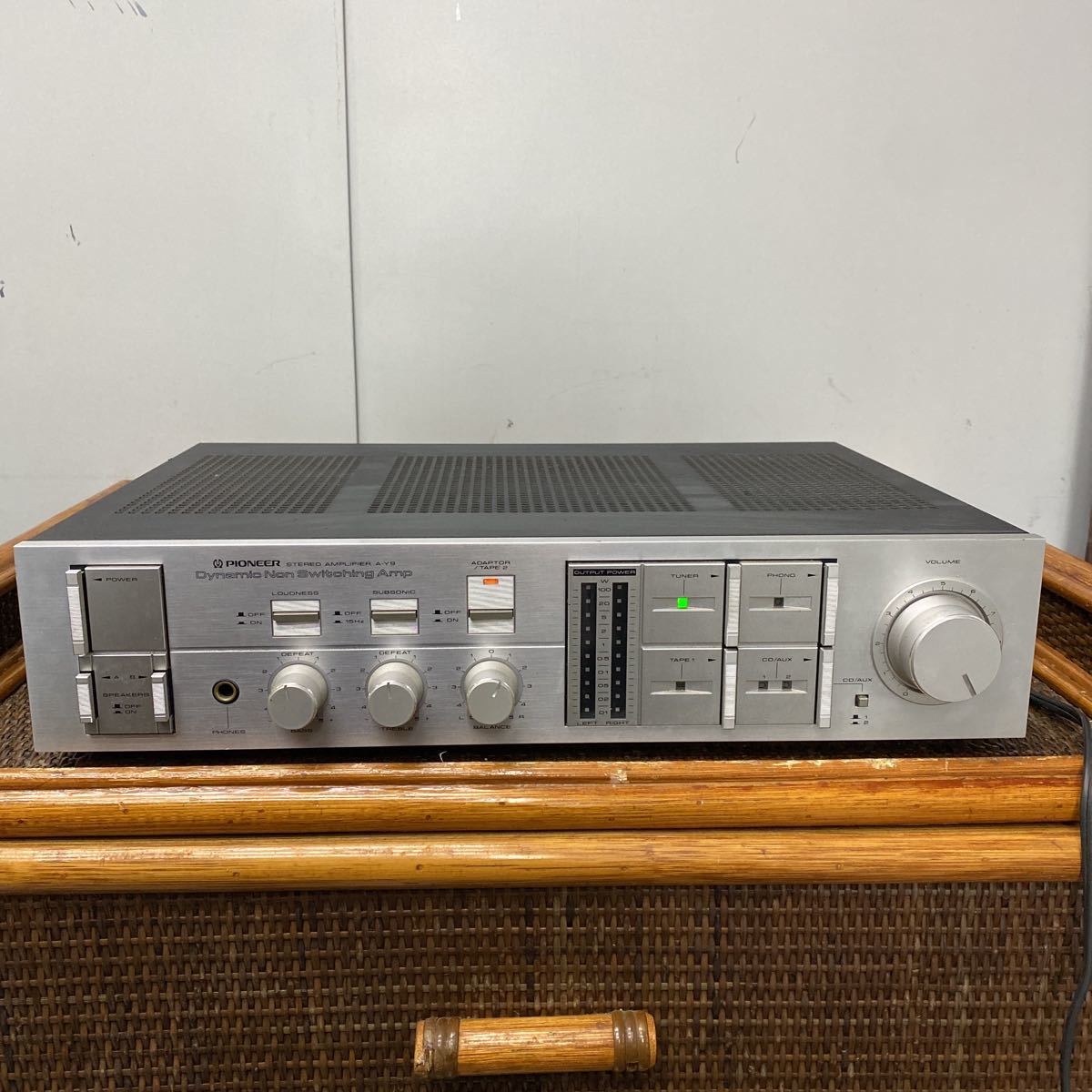 希少!!　PIONEER　パイオニア　プリメインアンプ　ステレオアンプ　A-Y9