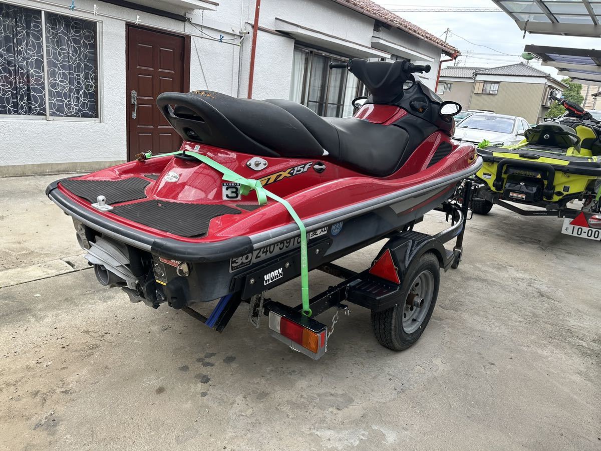 カワサキ STX-15F Kawasaki ジェットスキー トレーラーセット - 2026年 