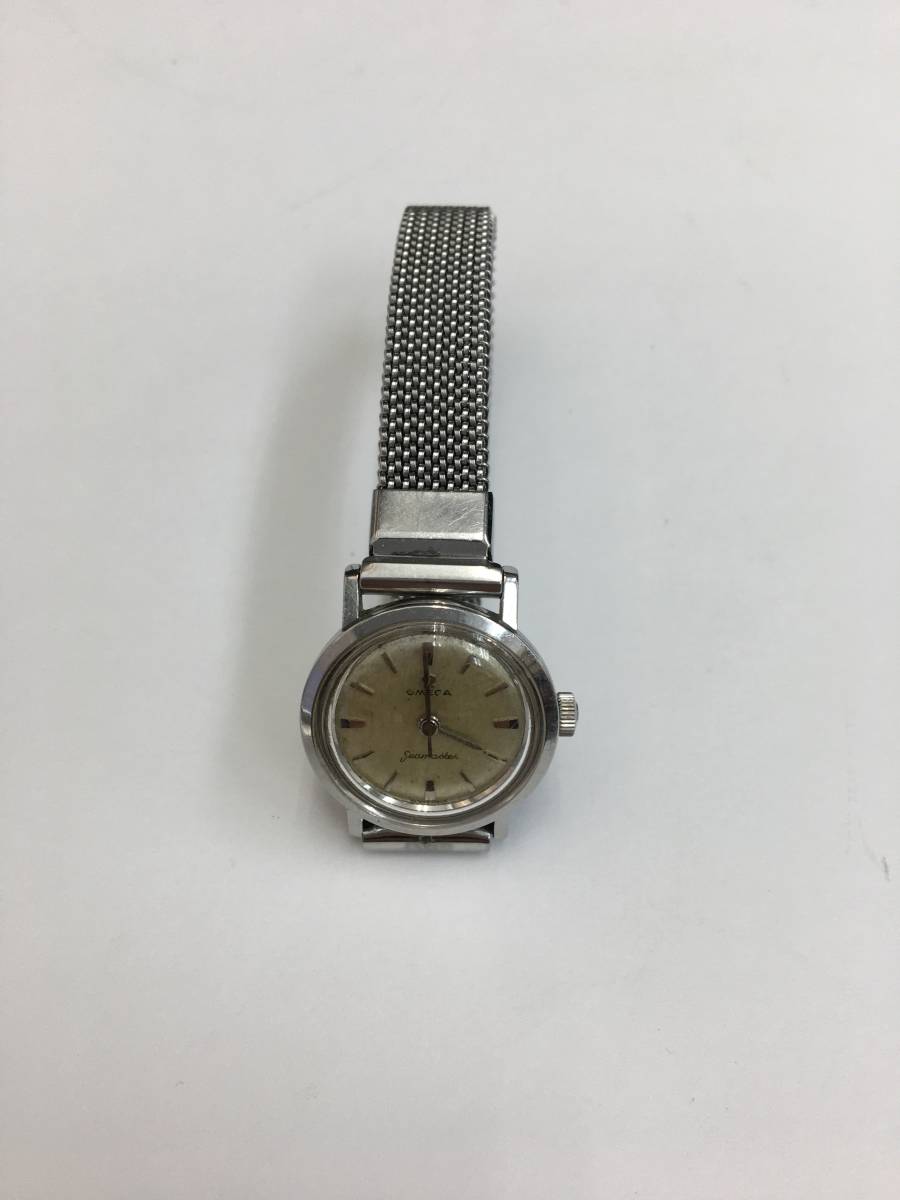 40632　OMEGA　オメガ　SEAMASTER　シーマスター　手巻き　レディース　ベルト社外　ジャンク