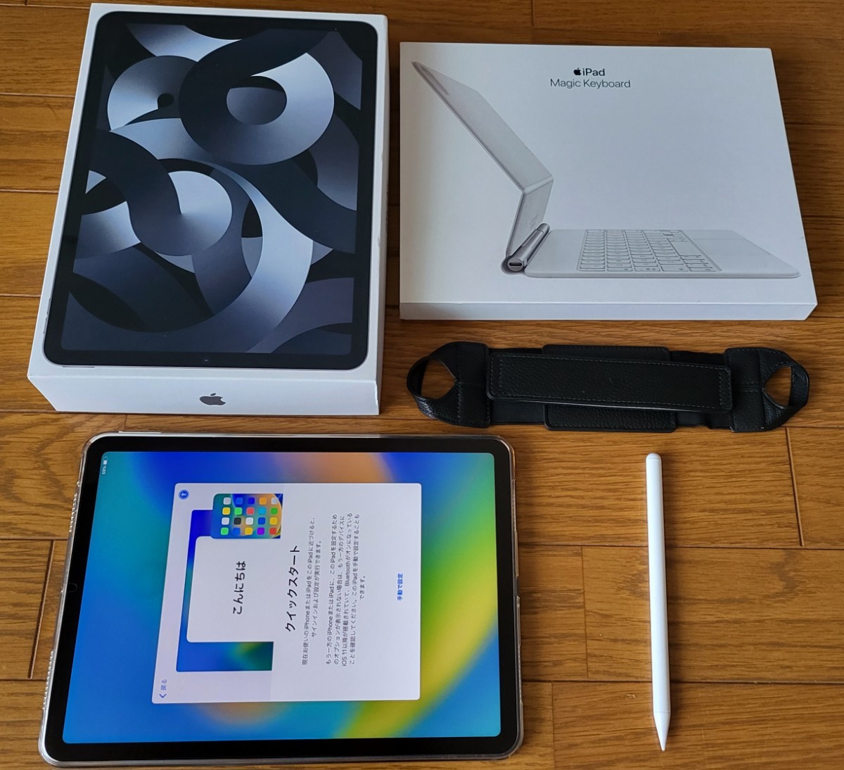 【美品】iPadAir第5世代 64GB Magic Keyboard付 Apple iPad Air 第5世代 M1 Wi-Fi 64GB Magic Keyboard おまけ付き