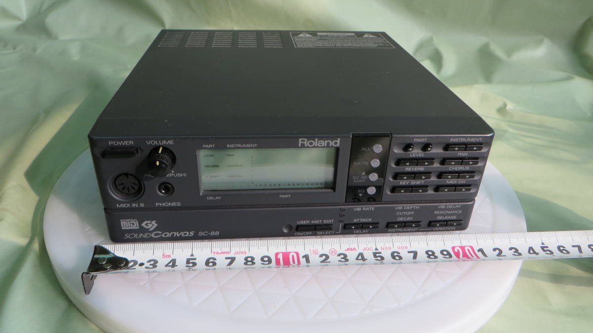 ローランドMIDI音源sond GENERATOR SC-88 Roland SC-88VL MIDIサウンド