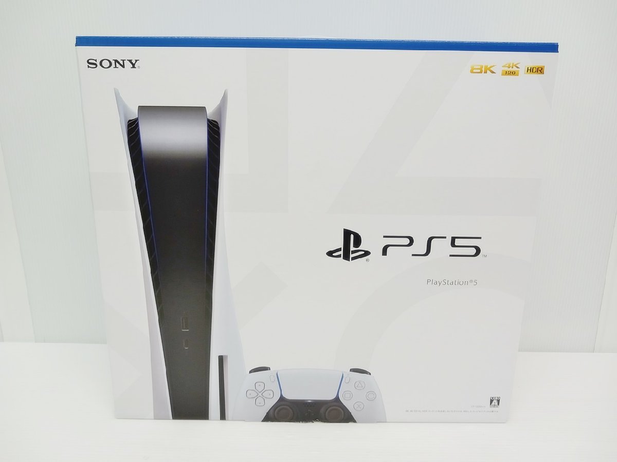  1円スタート 4D-57-002-3 SONY ソニー PlayStation5 PS5 プレイステーション5 ディスクドライブ CFI-1200A 825GB(PS5本体)｜売買されたオークション情報、yahooの商品情報をアーカイブ公開 - オークファン PS5本体