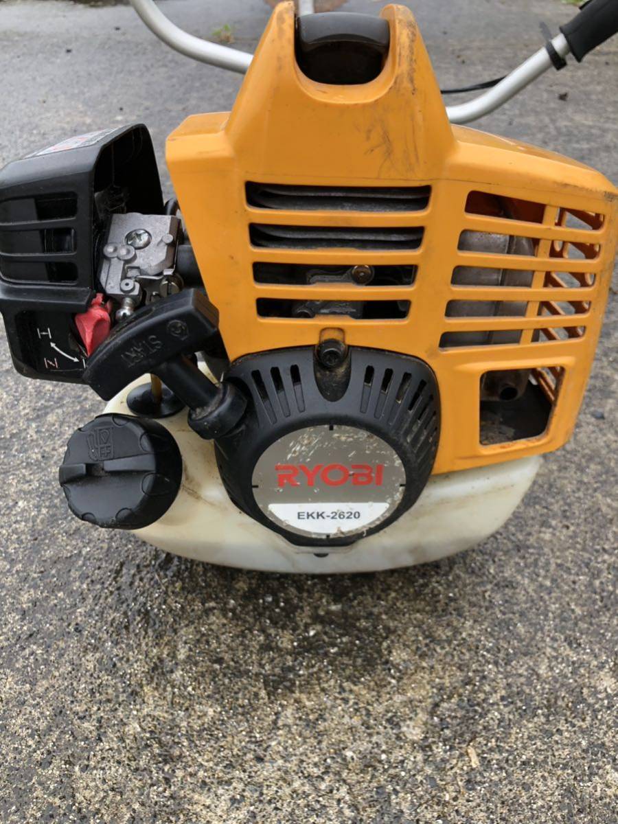 その他 リョービ EKK-2620 草刈機 中古 作動良好 引き取り限定品