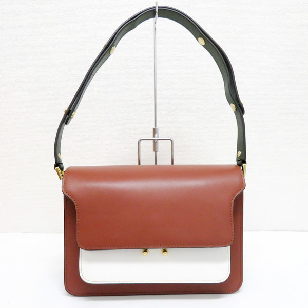 マルニ MARNI ミディアム トランク ショルダー ショルダーバッグ TRUNK 