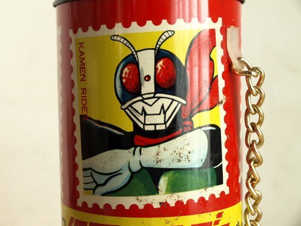 仮面ライダーキャンデーブリキ缶 ケース カンロ株式会社 仮面ライダー