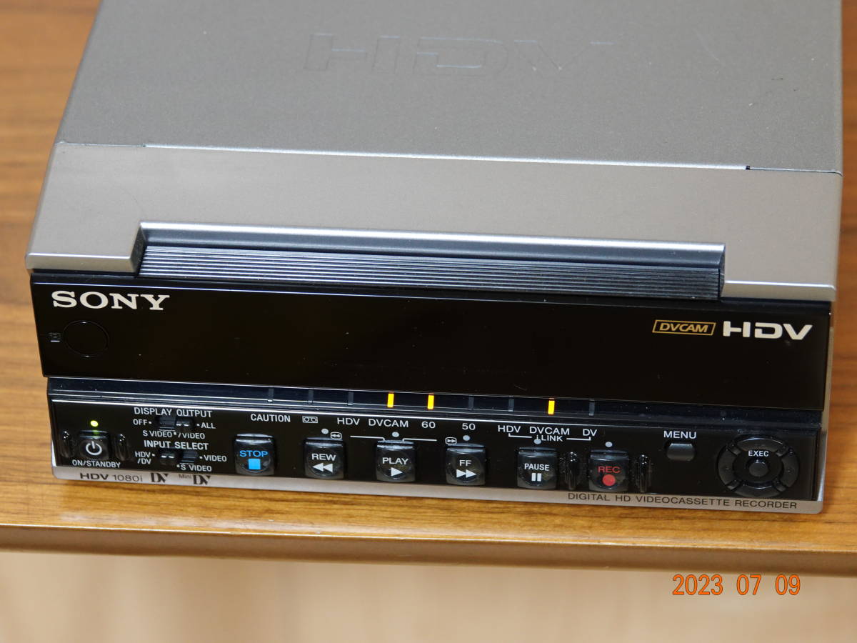 送料無料!!】SONY HDVレコーダー HVR-M15J キャッ 